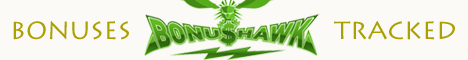 Bonushawk.com - Track Gaming Industry Bonuses